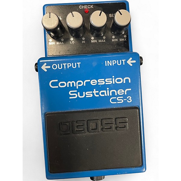 Used BOSS CS3 Compressor Sustainer Effect Pedal