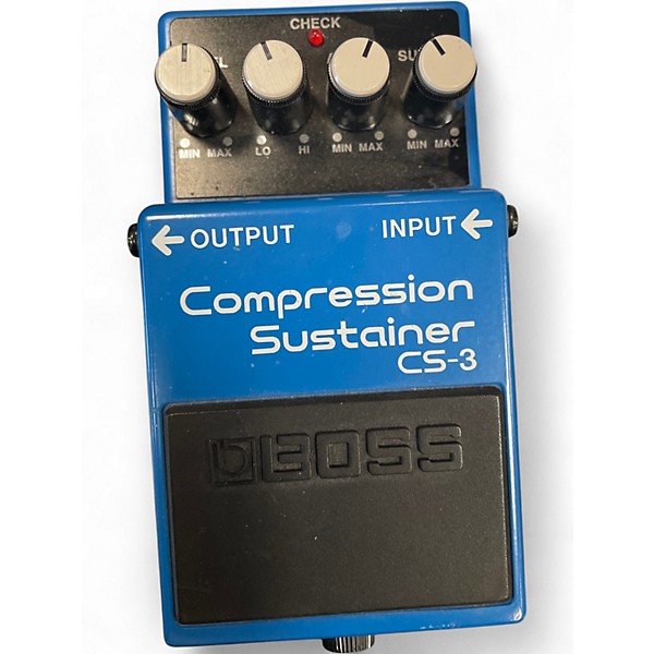 Used BOSS CS3 Compressor Sustainer Effect Pedal