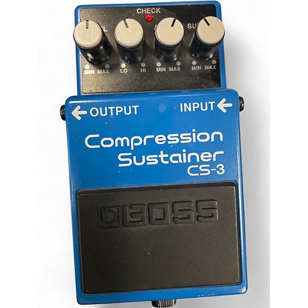 Used BOSS CS3 Compressor Sustainer Effect Pedal