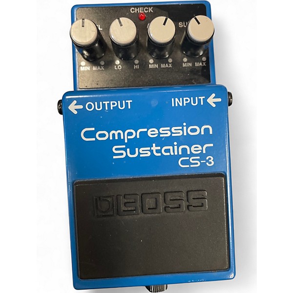 Used BOSS CS3 Compressor Sustainer Effect Pedal