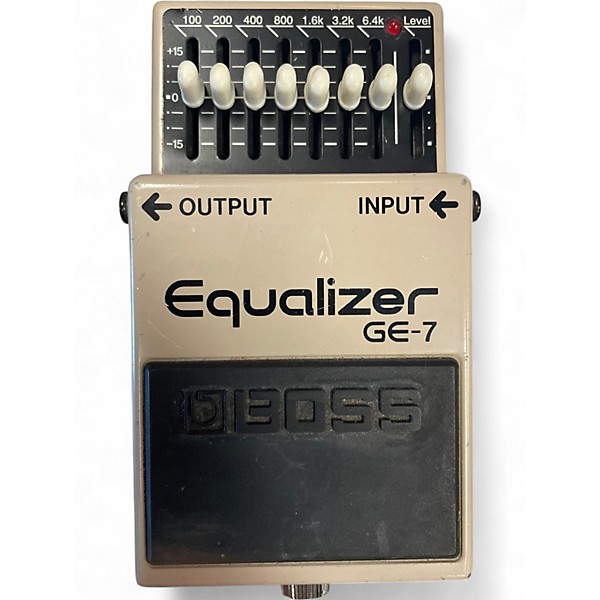 Used BOSS GE7 Equalizer Pedal