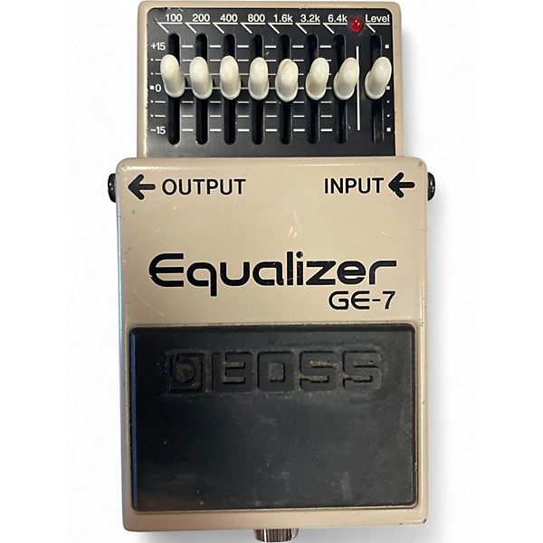 Used BOSS GE7 Equalizer Pedal