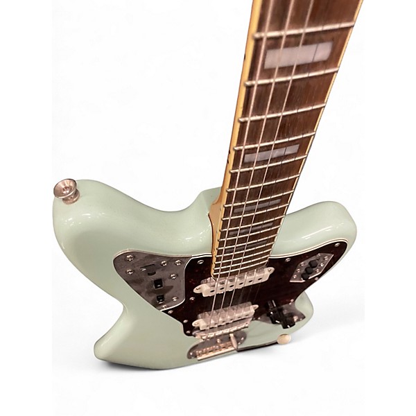 Used Squier Classic Vibe Jaguar Surf Green Solid Body Electric Guitar