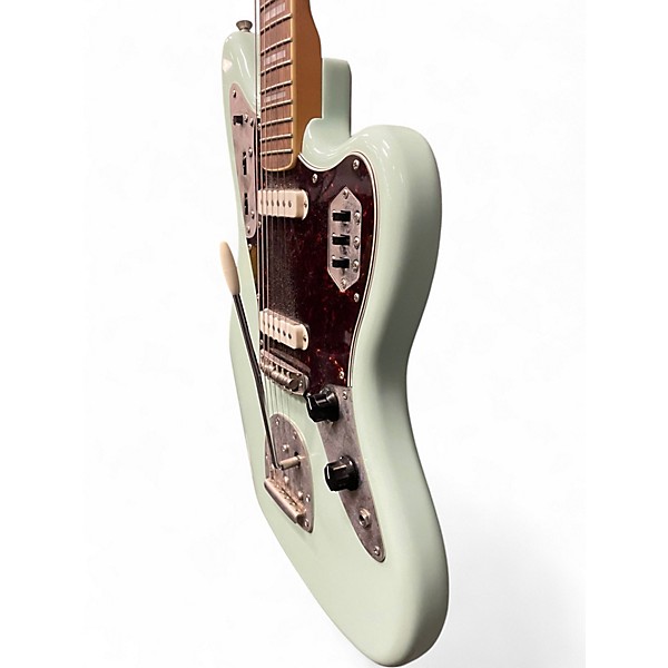 Used Squier Classic Vibe Jaguar Surf Green Solid Body Electric Guitar