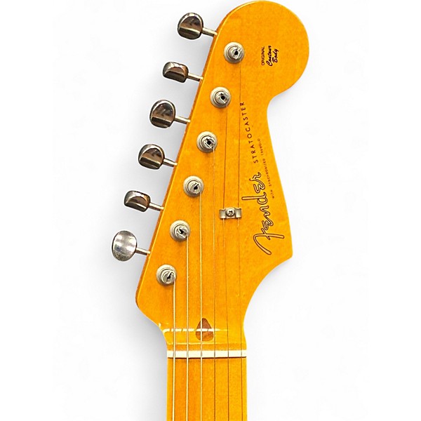 Used 2011 Fender American Vintage 1957 Stratocaster 2 Tone Sunburst Solid Body Electric Guitar