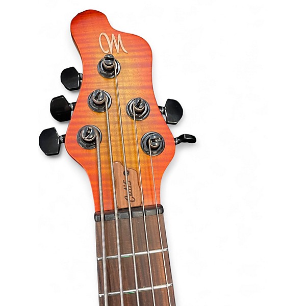 Used Mayones cali 595 sunburst Electric Bass Guitar