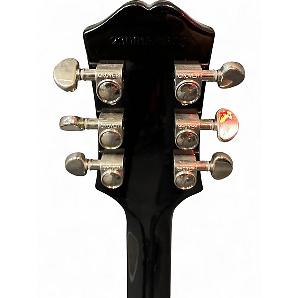 Used Epiphone Les Paul Custom Silver Solid Body Electric Guitar