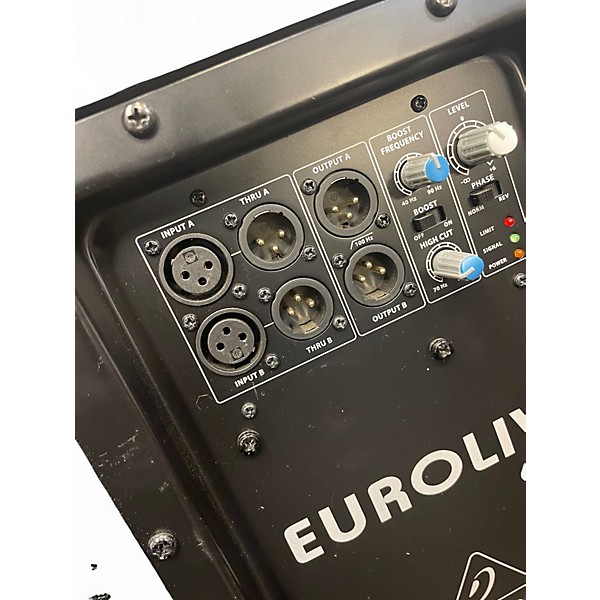 Used Behringer EUROLIVE B1500XP  Powered Subwoofer