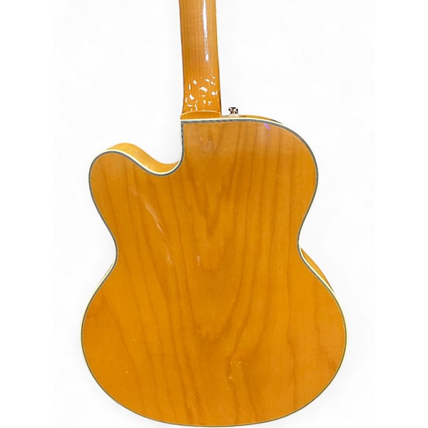 Used DeArmond X155 NATURAL Hollow Body Electric Guitar