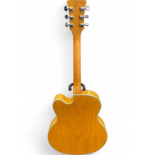 Used DeArmond X155 NATURAL Hollow Body Electric Guitar