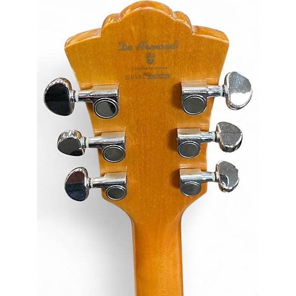 Used DeArmond X155 NATURAL Hollow Body Electric Guitar