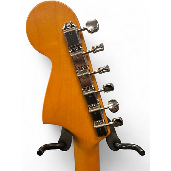 Used Fender Johnny Marr Signature Special Jaguar Black Solid Body Electric Guitar