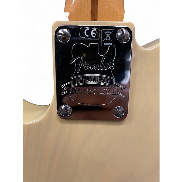 Used Fender 70th Anniversary Broadcaster No Relic Natural Solid Body Electric Guitar