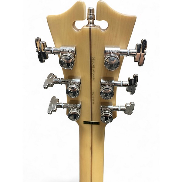 Used D'Angelico DELUXE ATLANTIC Natural Solid Body Electric Guitar