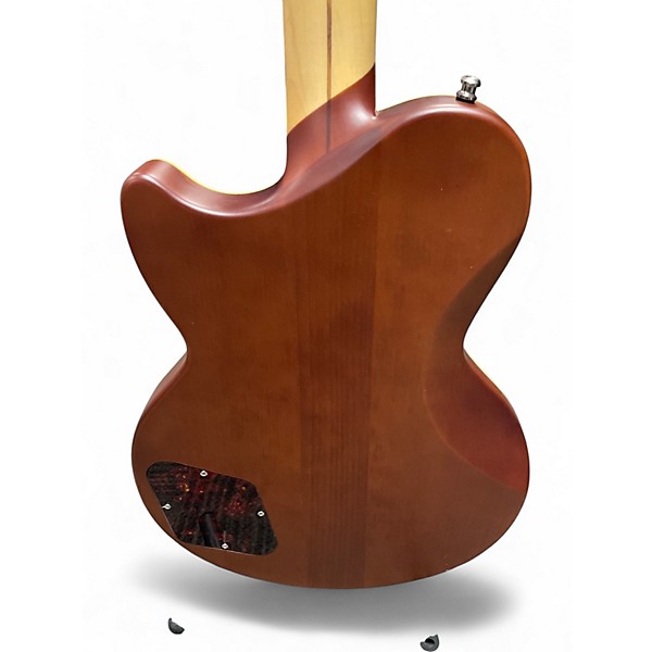 Used D'Angelico DELUXE ATLANTIC Natural Solid Body Electric Guitar