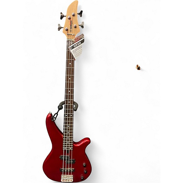 Used Yamaha RBX170 Candy Apple Red Electric Bass Guitar