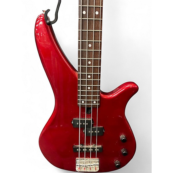 Used Yamaha RBX170 Candy Apple Red Electric Bass Guitar