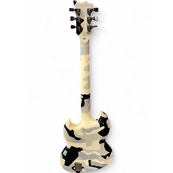 Used ESP E-II VIPER Camo Solid Body Electric Guitar