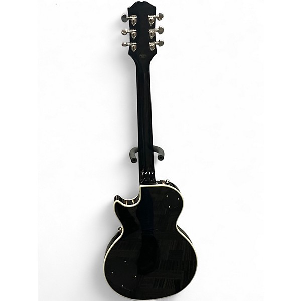 Used Epiphone Les Paul Custom Silverburst Solid Body Electric Guitar