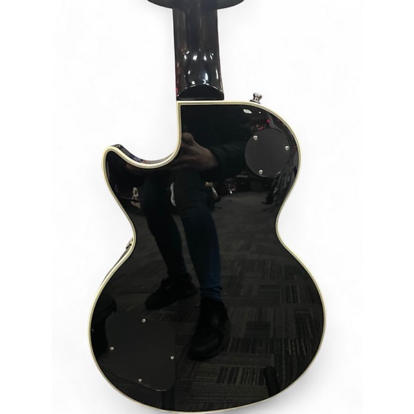 Used Epiphone Les Paul Custom Silverburst Solid Body Electric Guitar