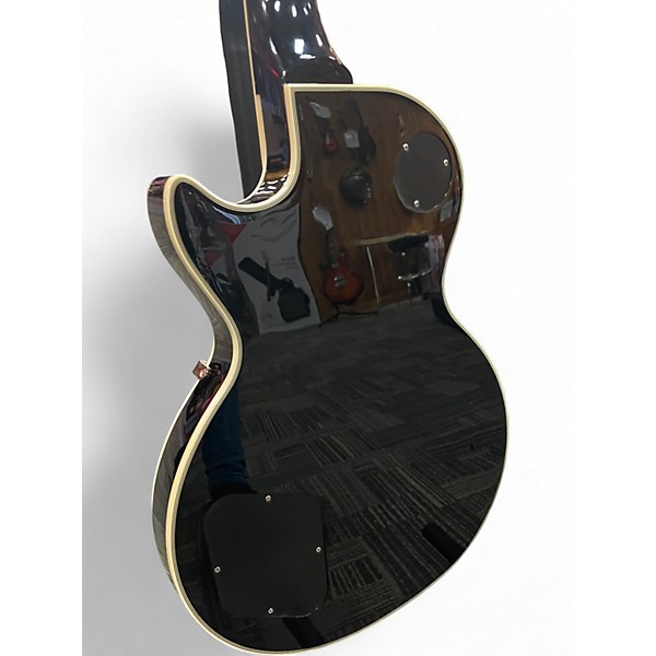 Used Epiphone Les Paul Custom Silverburst Solid Body Electric Guitar