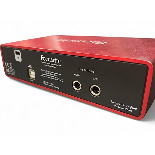 Used Focusrite Scarlett 2i2 Gen 2 Audio Interface