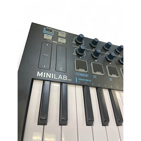 Used Arturia Minilab MKII MIDI Controller