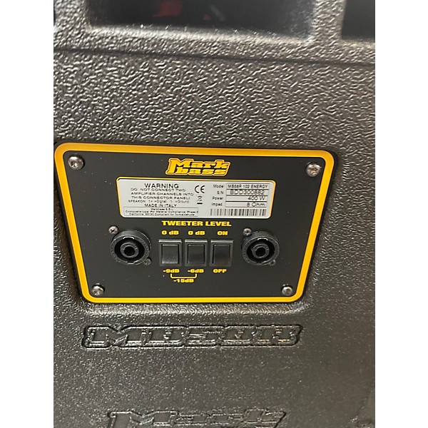 Used Markbass MB58R 102 ENERGY  Bass Cabinet
