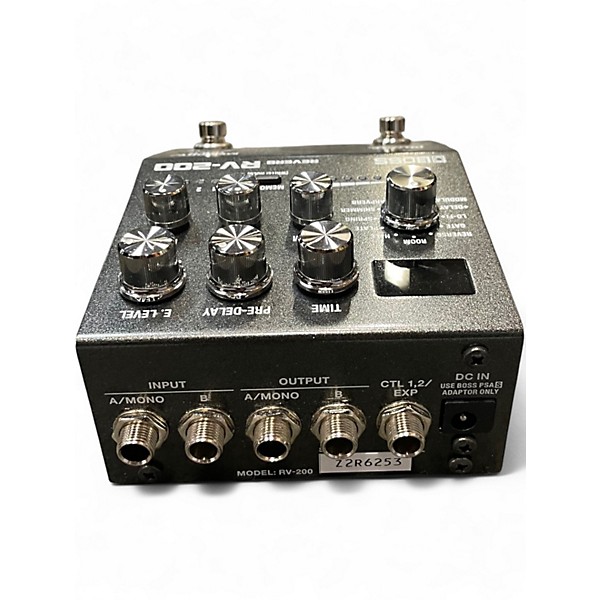 Used BOSS RV200 REVERB Effect Pedal