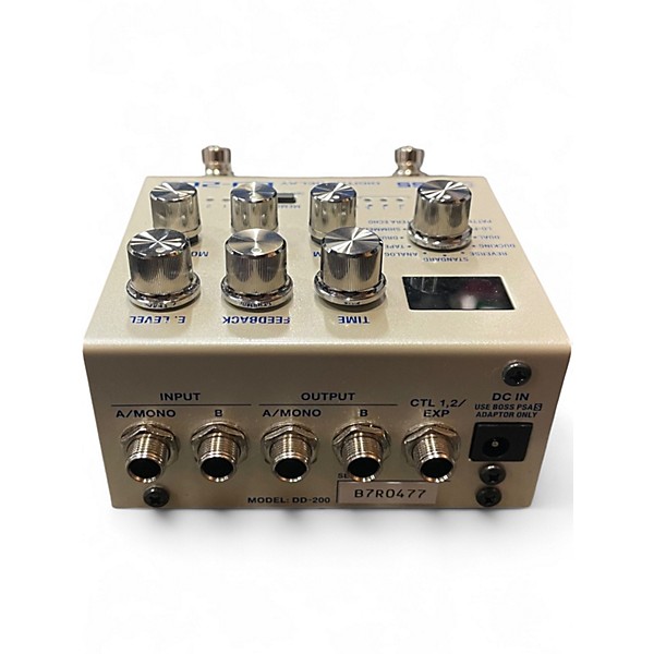 Used BOSS DD200 Digital Delay Effect Pedal