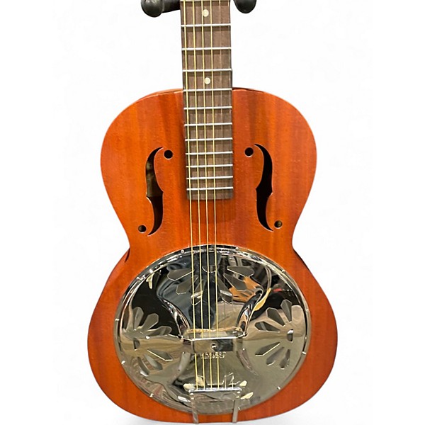 Used Gretsch Guitars G9200 Boxcar Round Neck Natural Resonator Guitar
