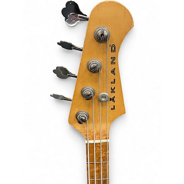 Used Lakland 494 NATURAL Electric Bass Guitar