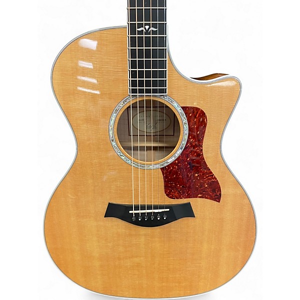 Used Taylor 614CE Natural Acoustic Electric Guitar