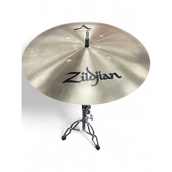 Used Zildjian 14in QUICK BEAT BOTTOM 14 Cymbal