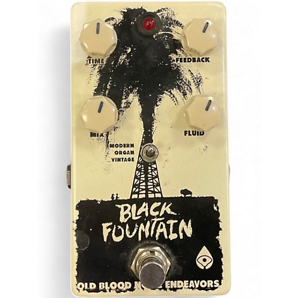 Used Old Blood Noise Endeavors black fountain Effect Pedal