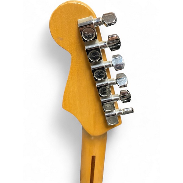 Used Fender Player Stratocaster Green Solid Body Electric Guitar