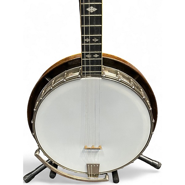 Vintage 1920s Ludwig Capitol Tenor Banjo Vintage Natural Banjo