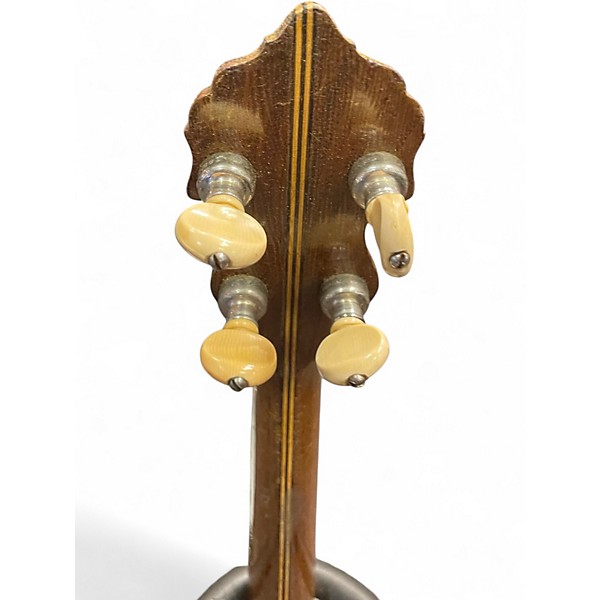 Vintage 1920s Ludwig Capitol Tenor Banjo Vintage Natural Banjo