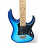Used Ibanez GDTM21 Mikro Blue Agave Solid Body Electric Guitar