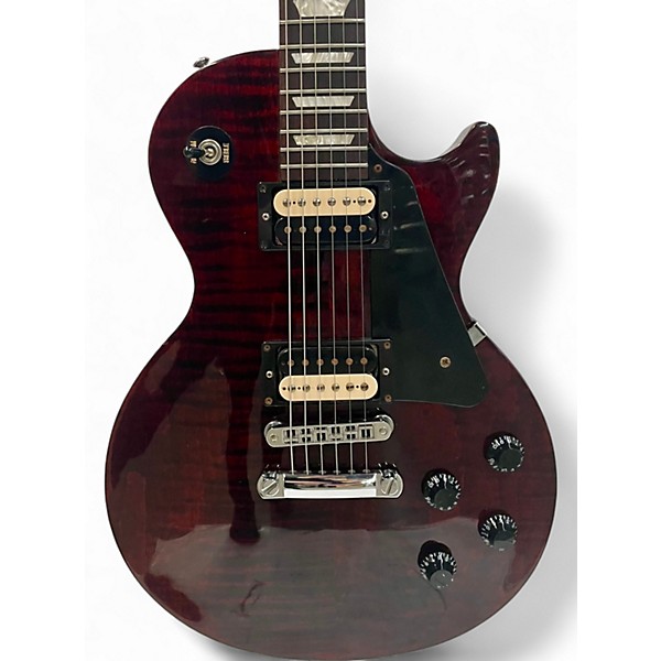 Used Gibson Les Paul Studio Deluxe Wine Red Solid Body Electric Guitar
