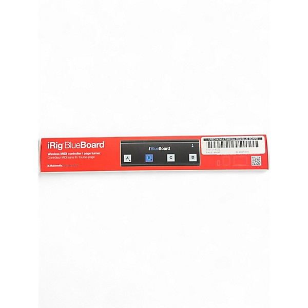 Used IK Multimedia irig blue board