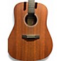 Used Martin DX1E X SERIES Natural Acoustic Electric Guitar