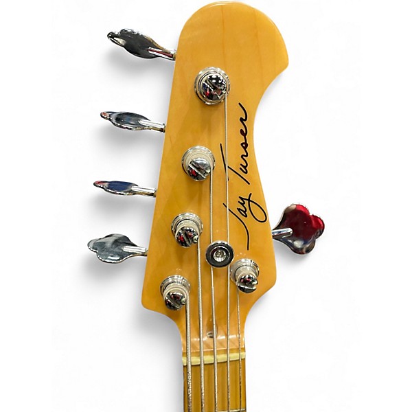 Used Jay Turser Stingray Style Bass Candy Apple Red Electric Bass Guitar