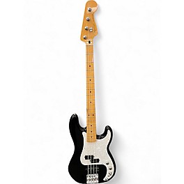 Used Fender Player Precision Bass Black Electric Bass Guitar