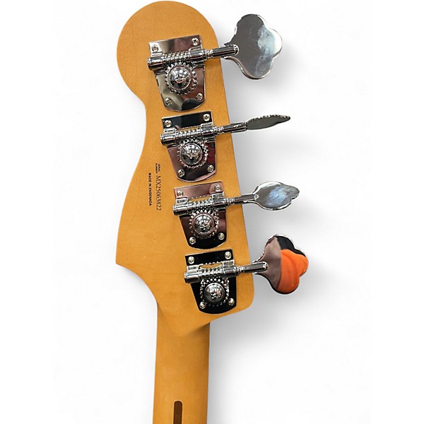 Used Fender Player Precision Bass Black Electric Bass Guitar