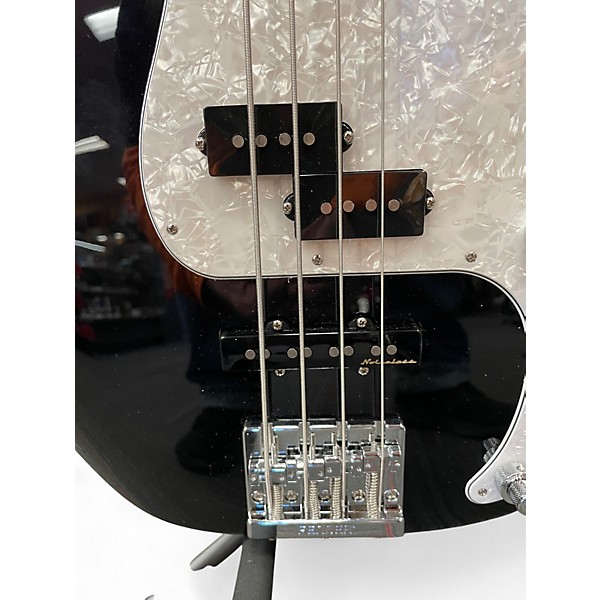Used Fender Player Precision Bass Black Electric Bass Guitar