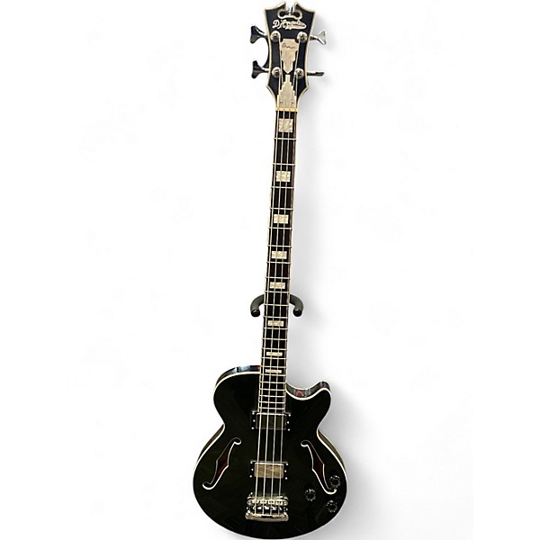 Used D'Angelico DAP BASS TPBLCSPO Emerald Green Electric Bass Guitar