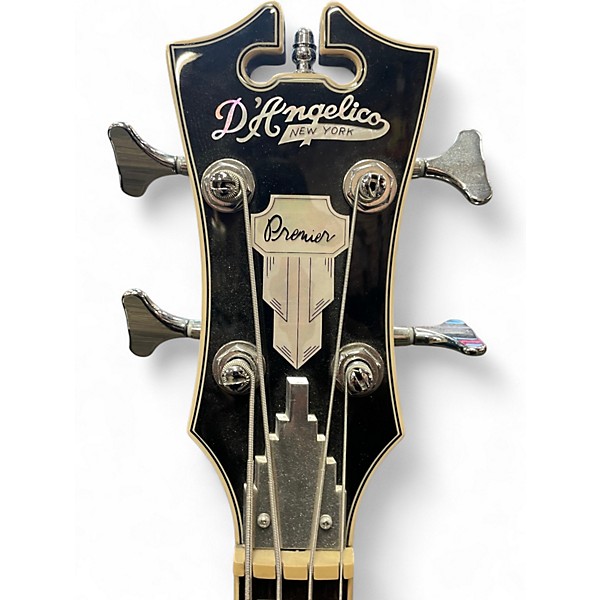 Used D'Angelico DAP BASS TPBLCSPO Emerald Green Electric Bass Guitar