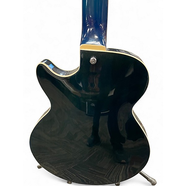 Used D'Angelico DAP BASS TPBLCSPO Emerald Green Electric Bass Guitar