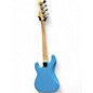 Used Squier Precision Bass Miami Blue Electric Bass Guitar